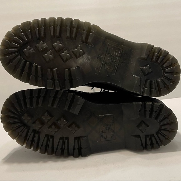 Dr Martens Jadon Pisa Leather Platform Boots 🥾 Black Size 8 - Picture 9 of 9